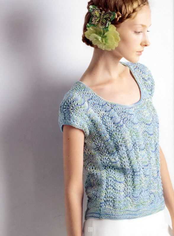 Knit blouse pattern
