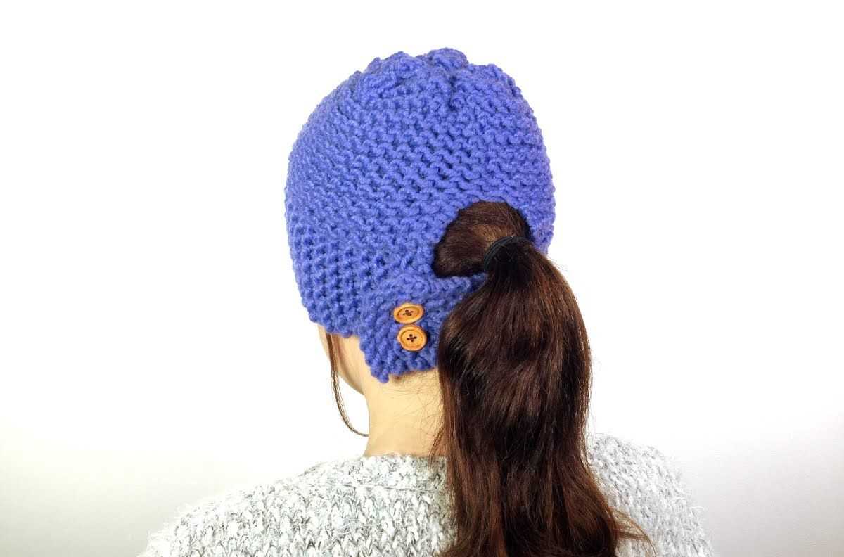 Circular knit hat pattern