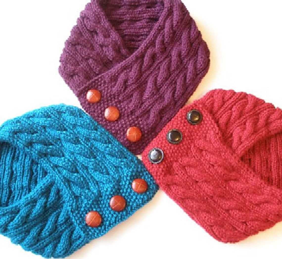 Knit neck warmer pattern free
