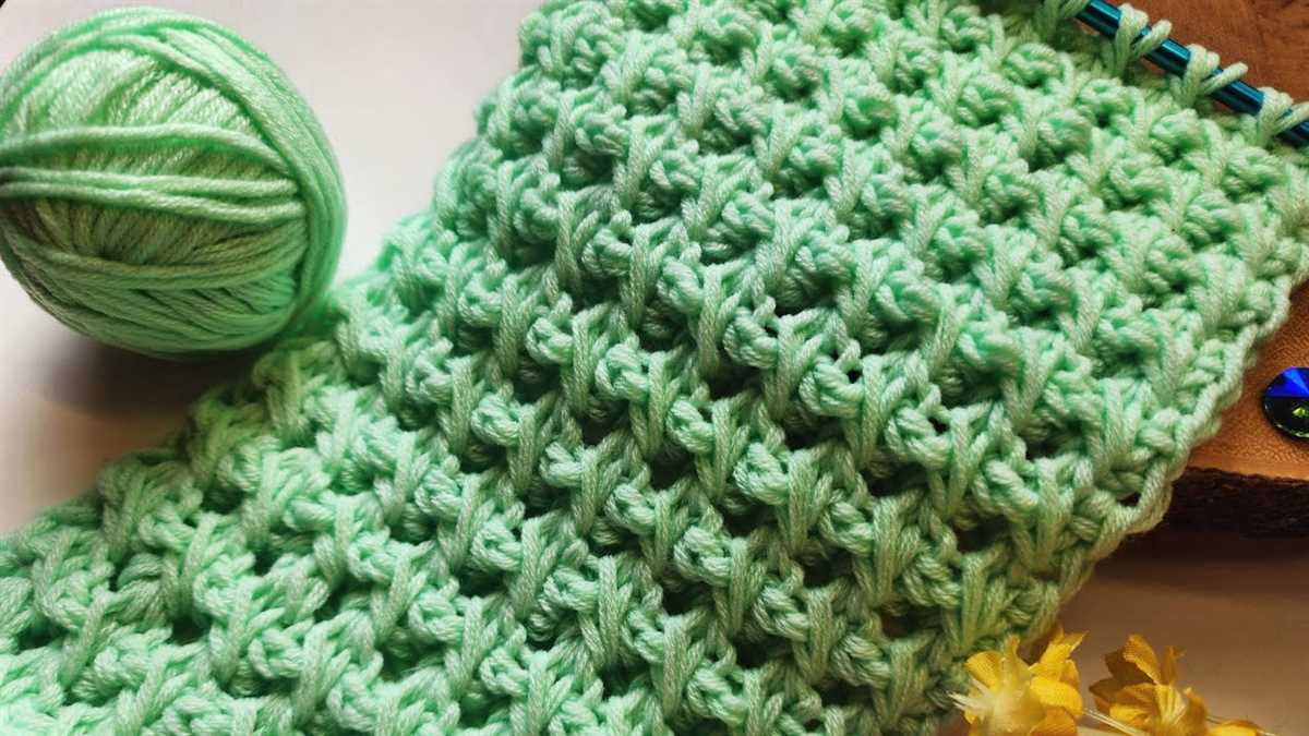 Cloud blanket knitting pattern