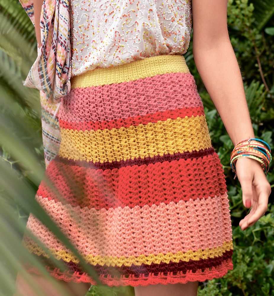 Chunky knit tree skirt pattern