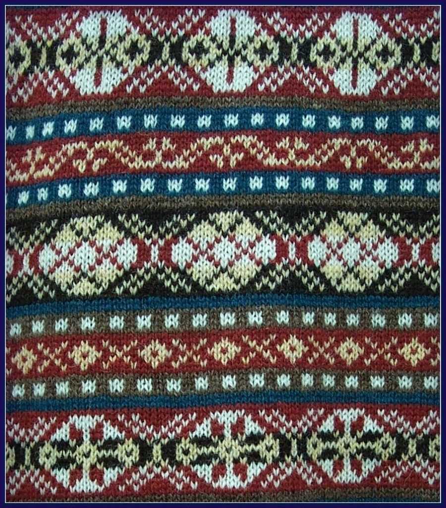 Fair isle sweater knitting patterns