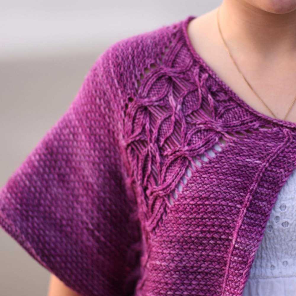 Balloon sleeve knitting pattern