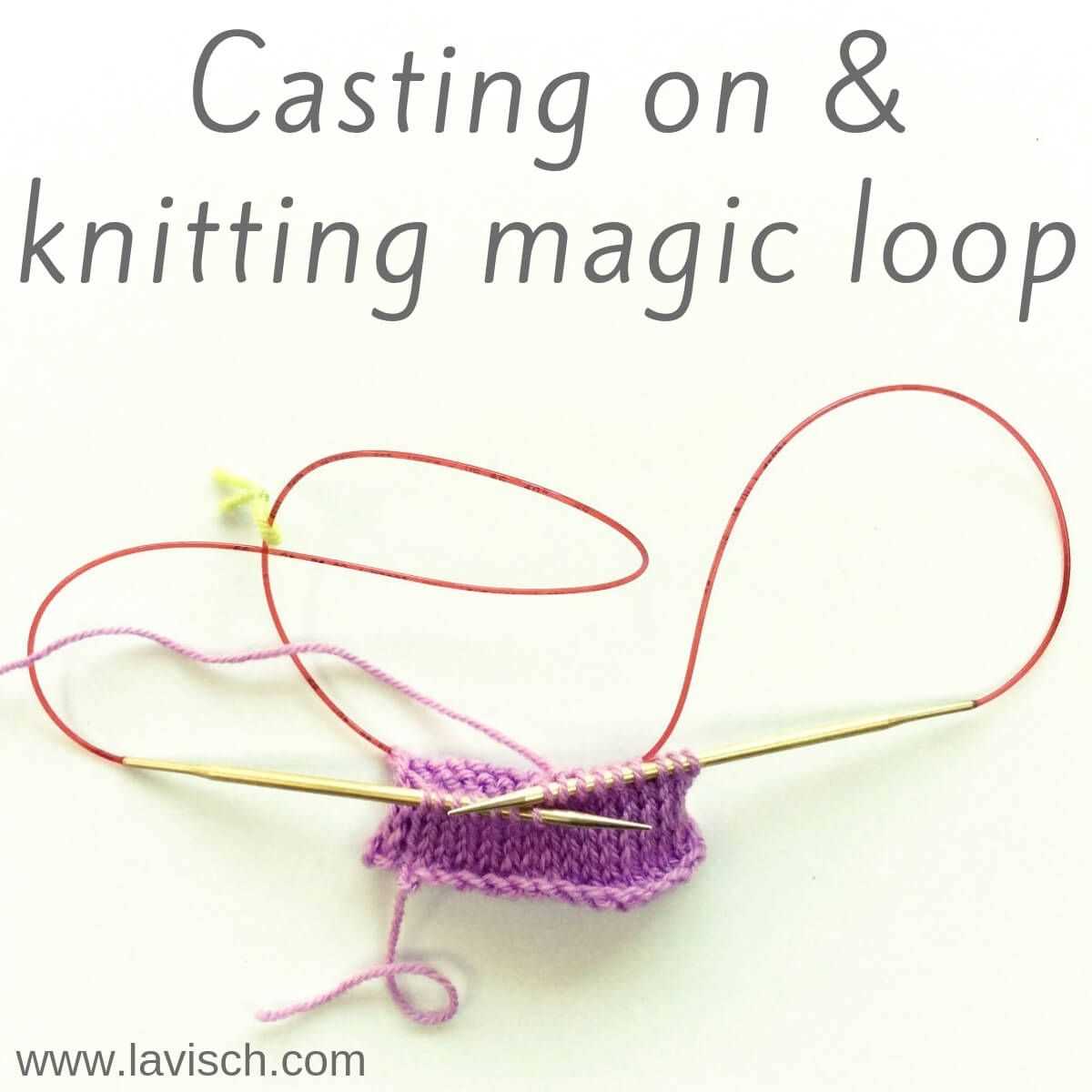 Magic loop knitting patterns