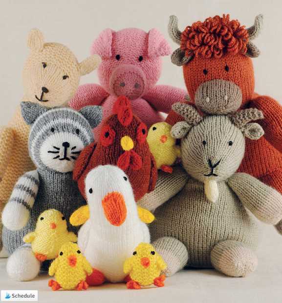 Knitted patterns for toys