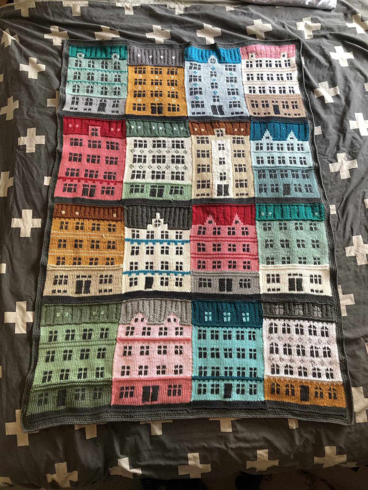 Copenhagen building blocks knitting pattern