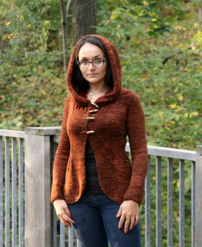 Cosy cardigan knitting pattern