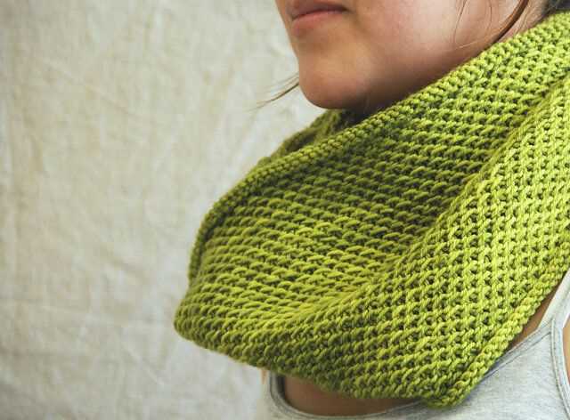 Cowl knitting pattern free