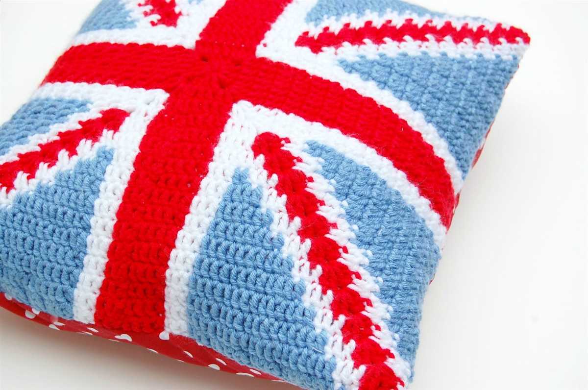 Free knitting pattern for union jack cushion cover