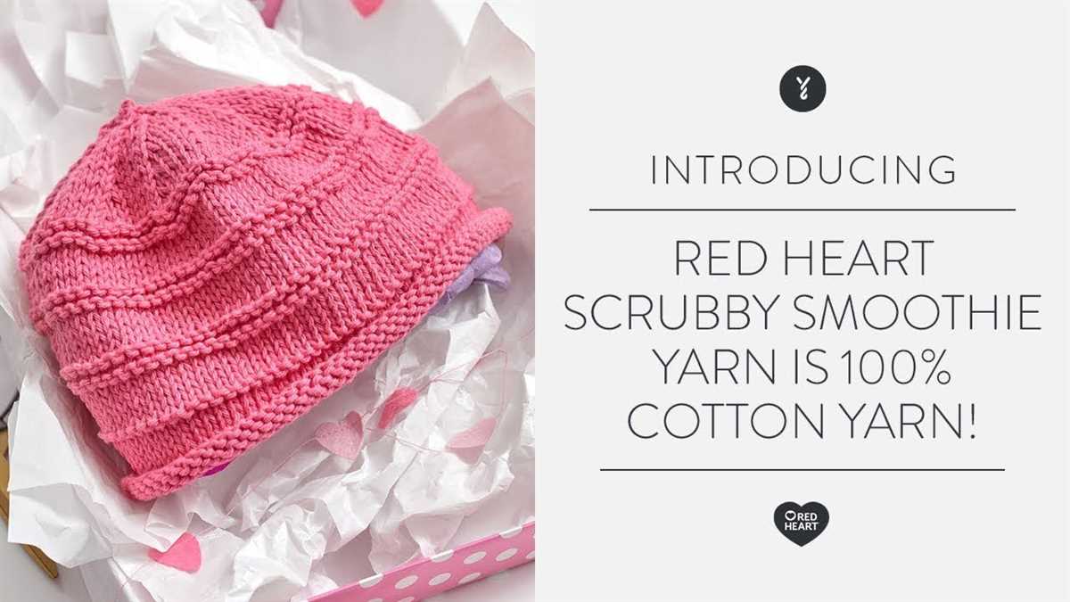 Red heart scrubby patterns knit