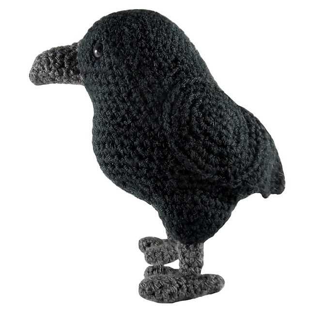 Crow knitting pattern free