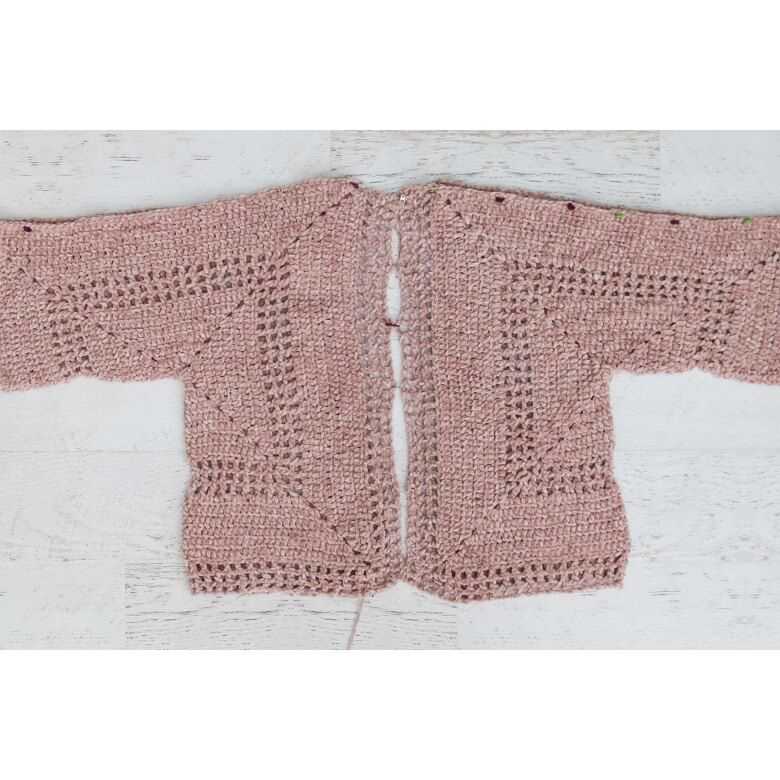 Chunky cropped cardigan knitting pattern free