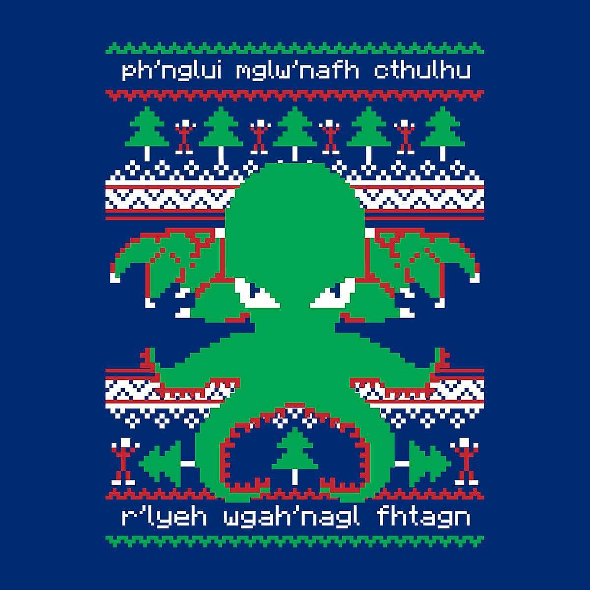 Cthulhu knitting pattern