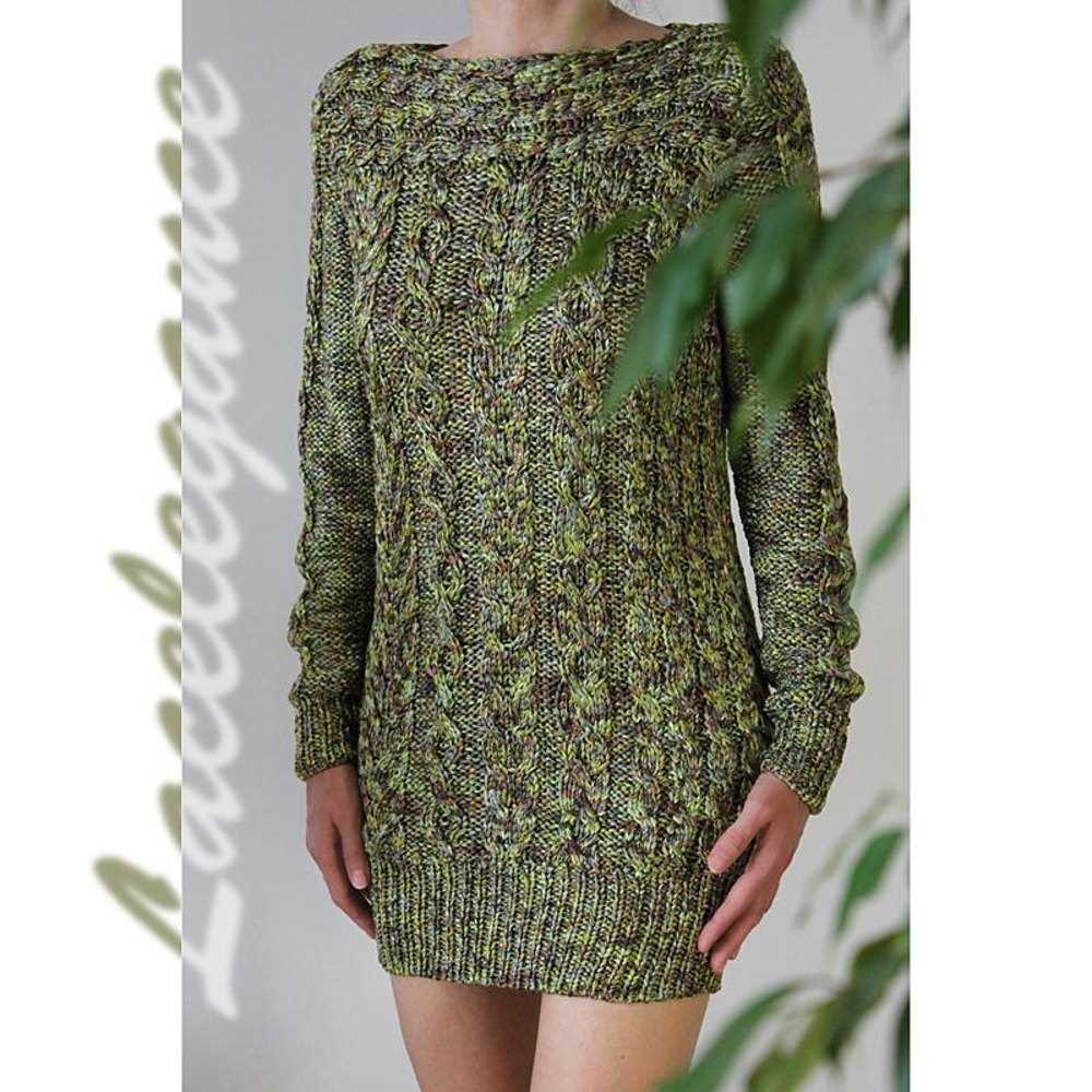 Sweater dress knitting pattern