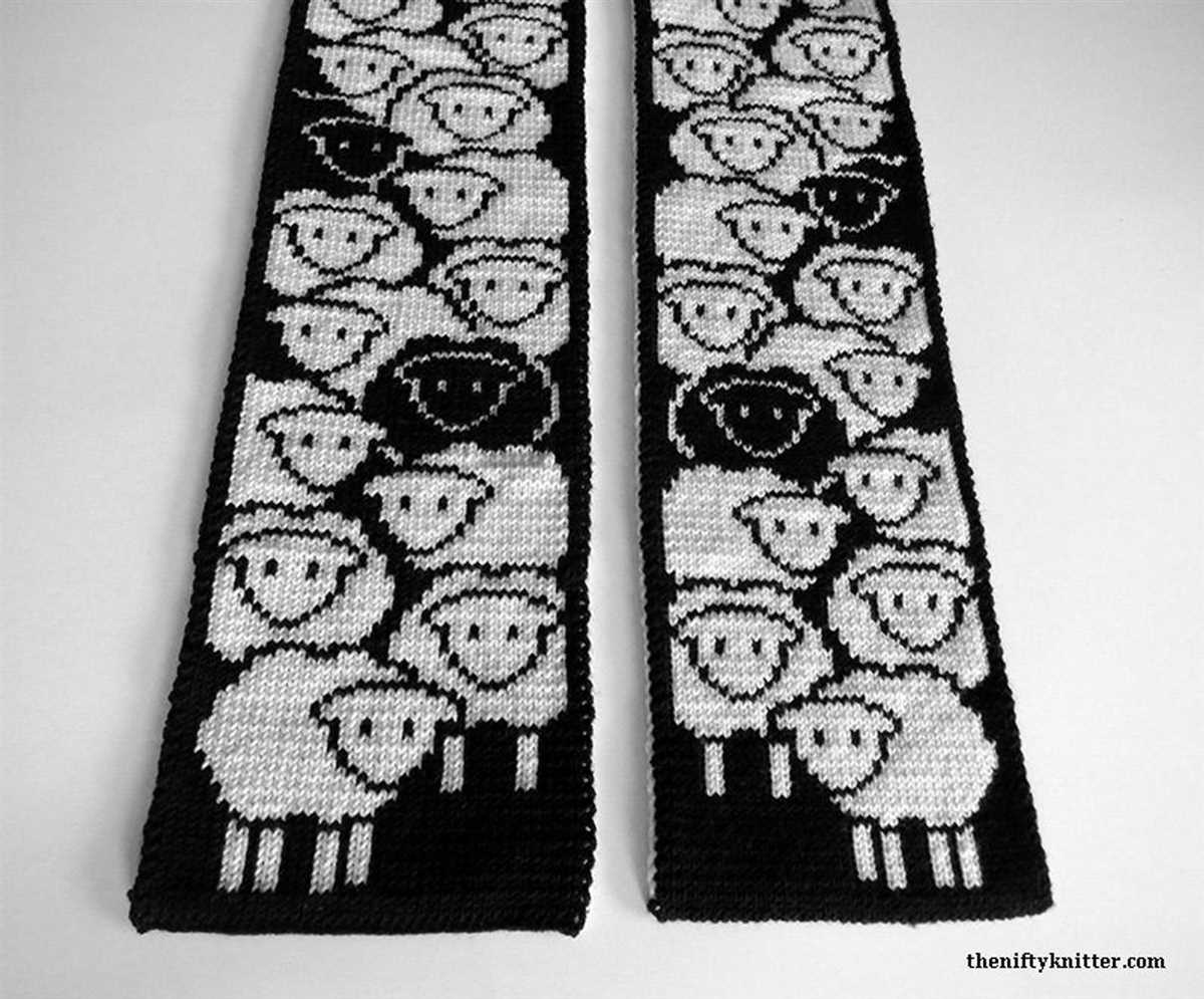 Cute knit scarf patterns