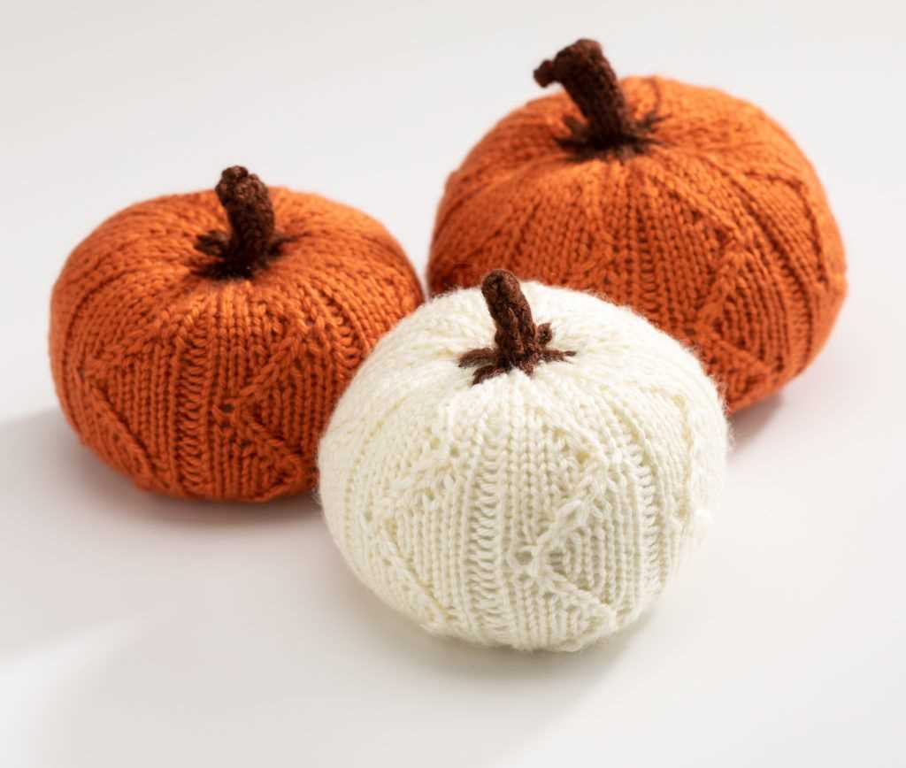 Free pumpkin knitting pattern for chocolate orange