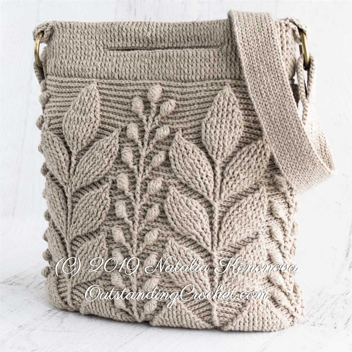 Knitting bag patterns