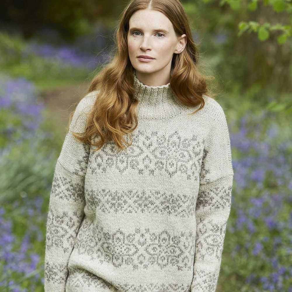 Daisy sweater knitting pattern