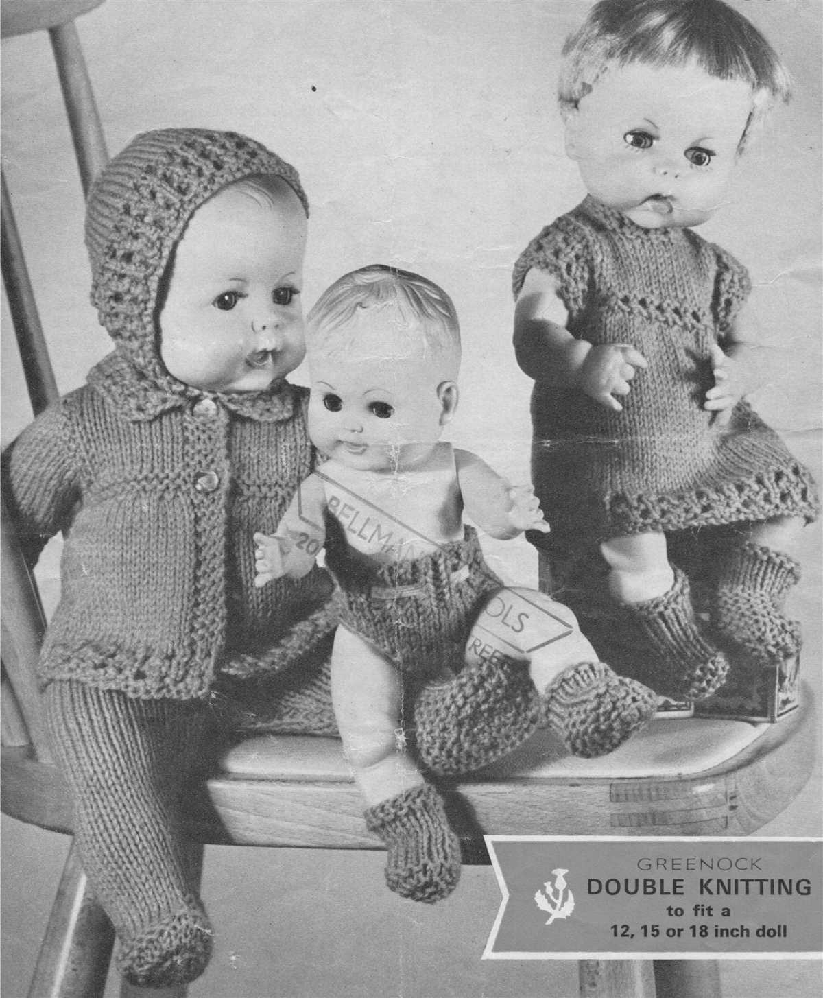 Free knitting patterns for dolls