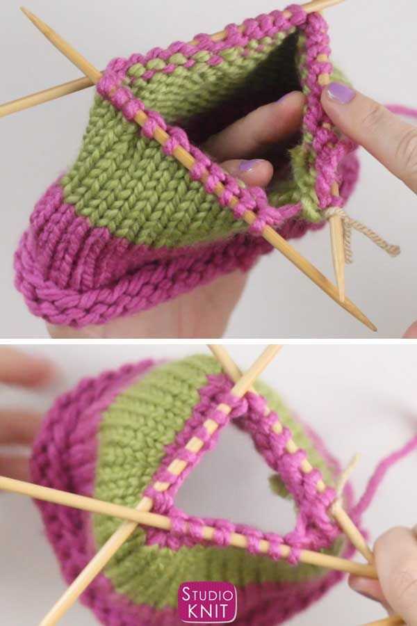 Hat knitting pattern circular needles