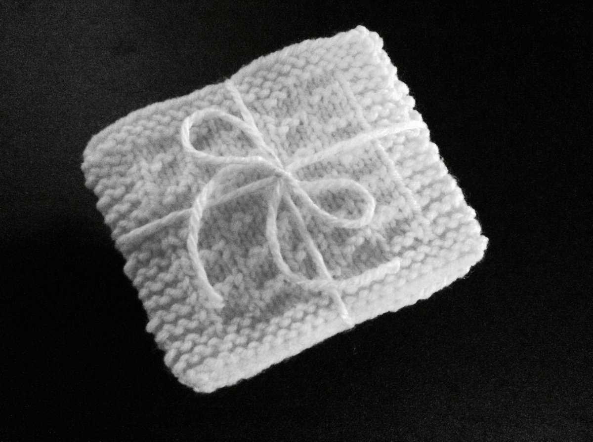 Knitted coaster pattern free