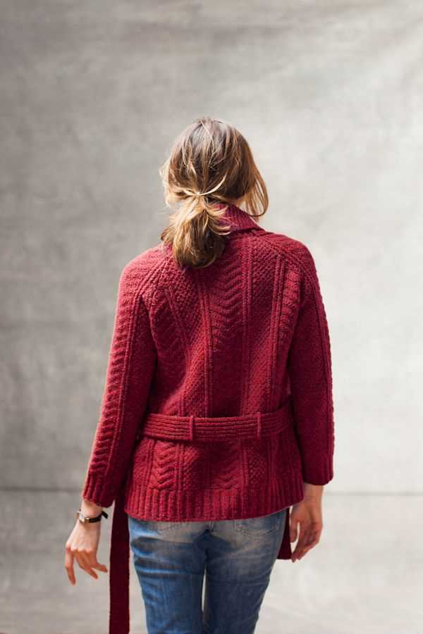 Cosy cardigan knitting pattern