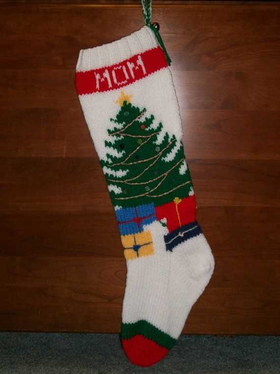 Christmas stocking knitting pattern pdf