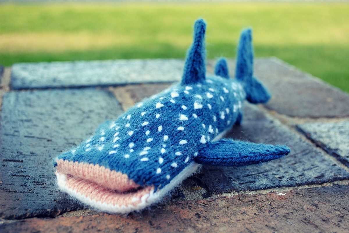 Knit whale pattern free