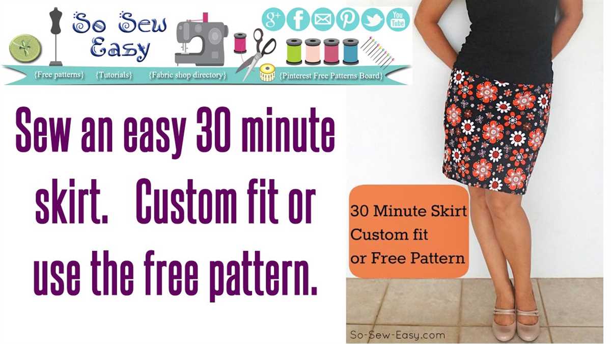 Knit mini skirt pattern free