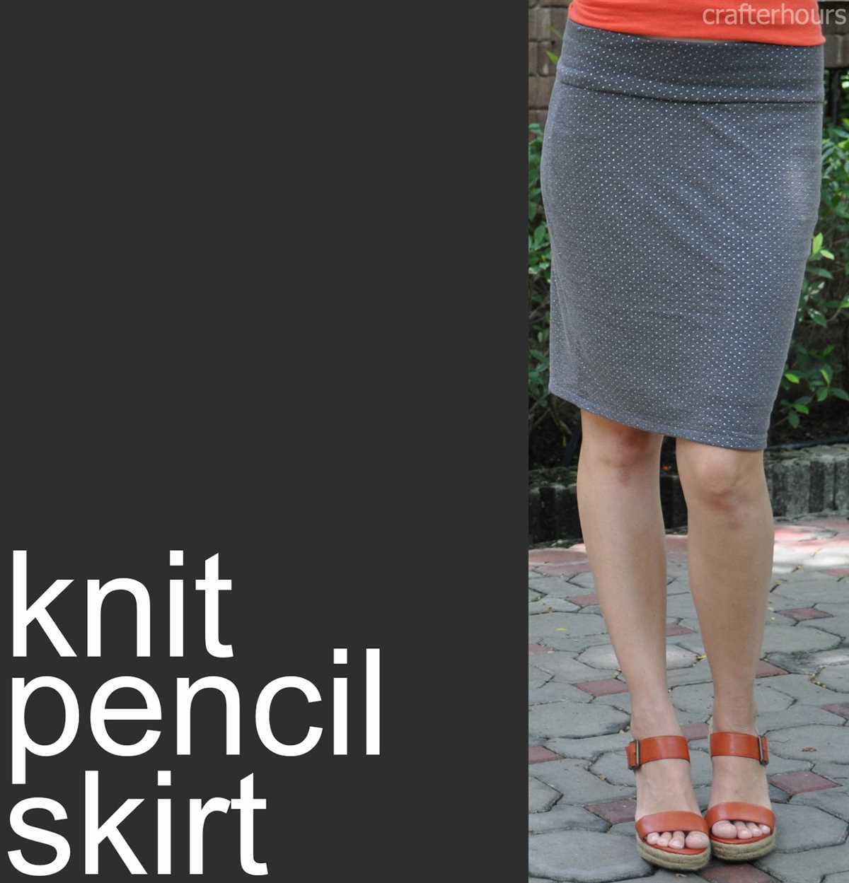 Knit mini skirt pattern free
