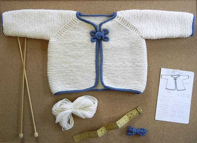 Knit baby cardigan pattern free