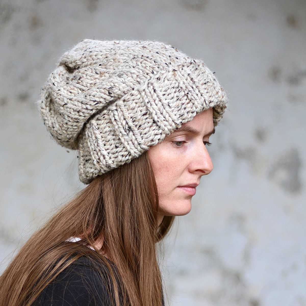 Super bulky yarn hat knitting pattern