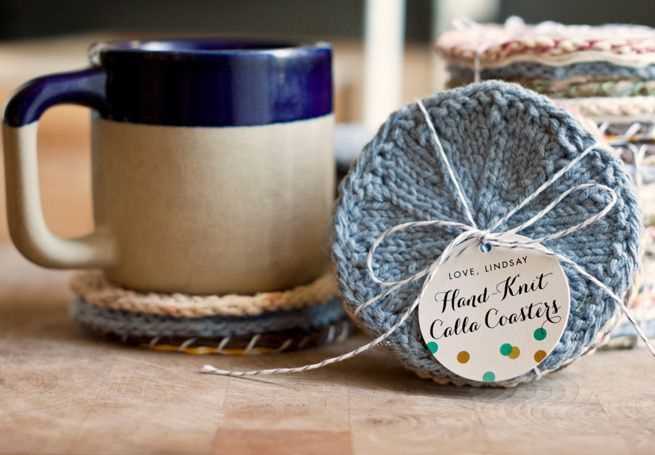 Knitted coaster pattern free
