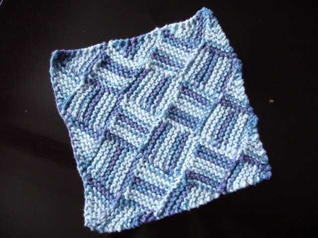 Dish rag knit pattern