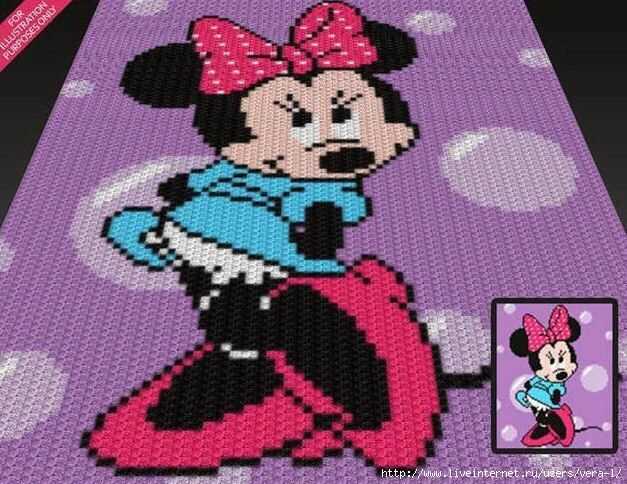 Disney blanket knitting pattern