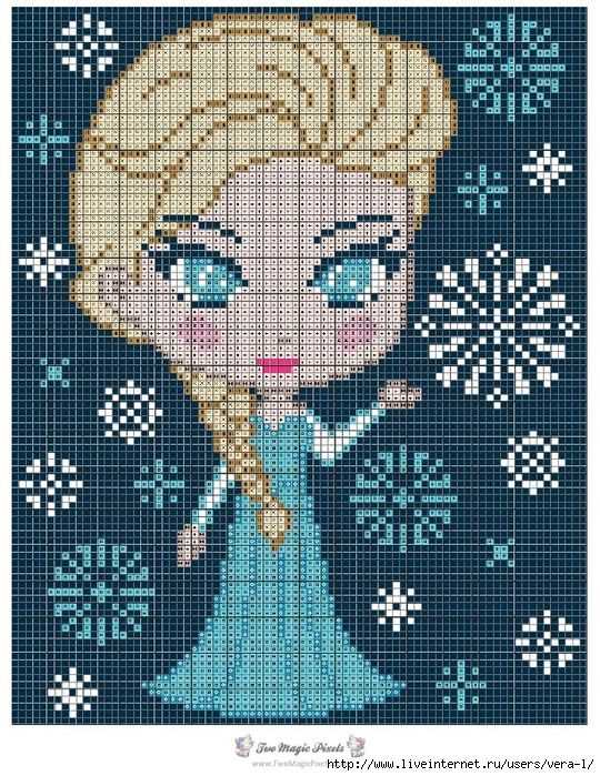 Disney blanket knitting pattern