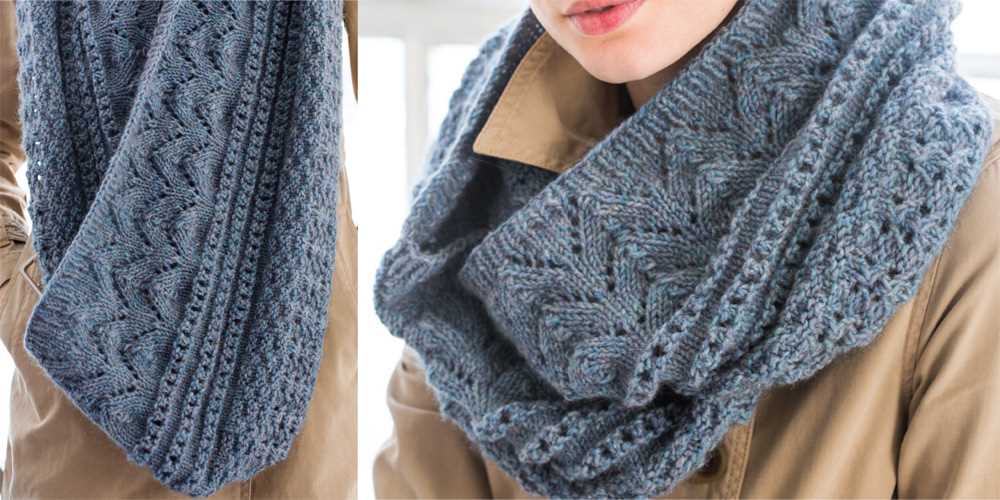 Snood knitting pattern circular needles