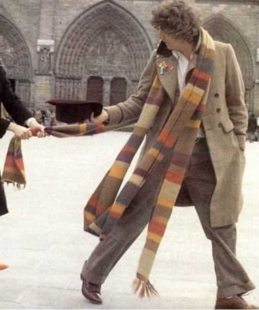 Fourth doctor scarf knitting pattern
