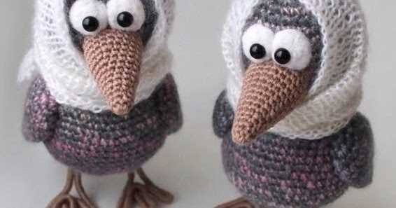 Crow knitting pattern free