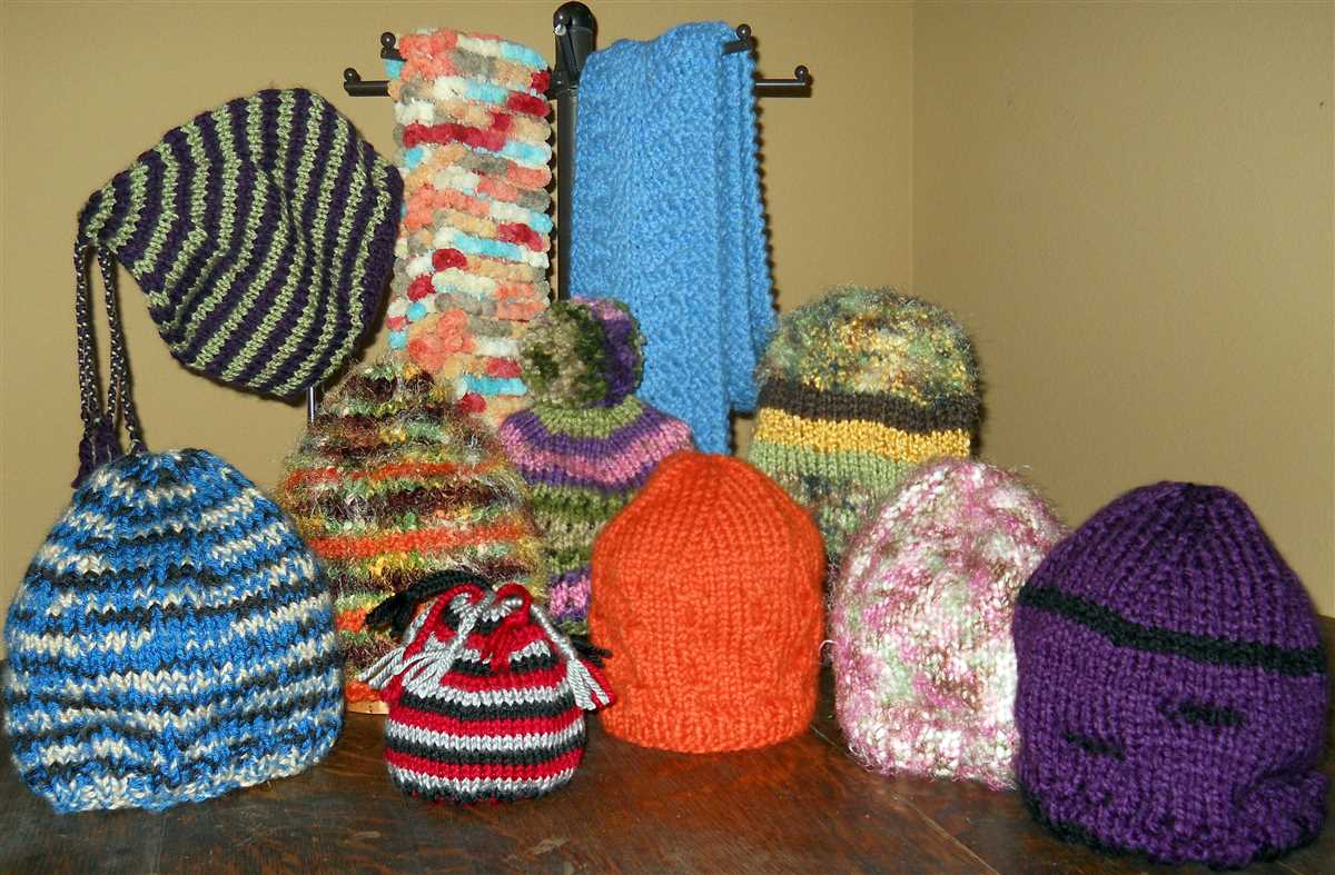 Flat beanie knitting pattern