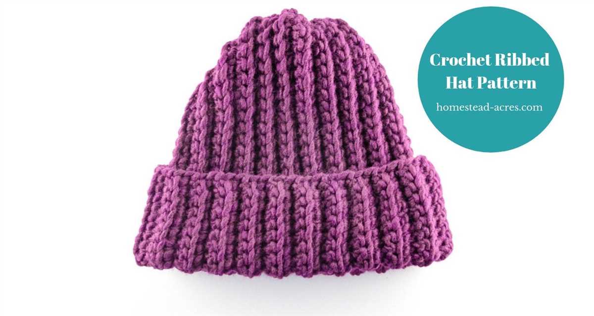 Easy hat pattern knit
