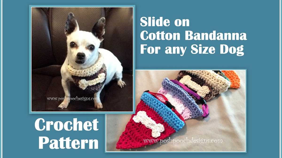 Dog bandana knitting pattern free