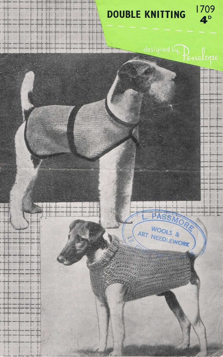 Dog coat knitting patterns to download