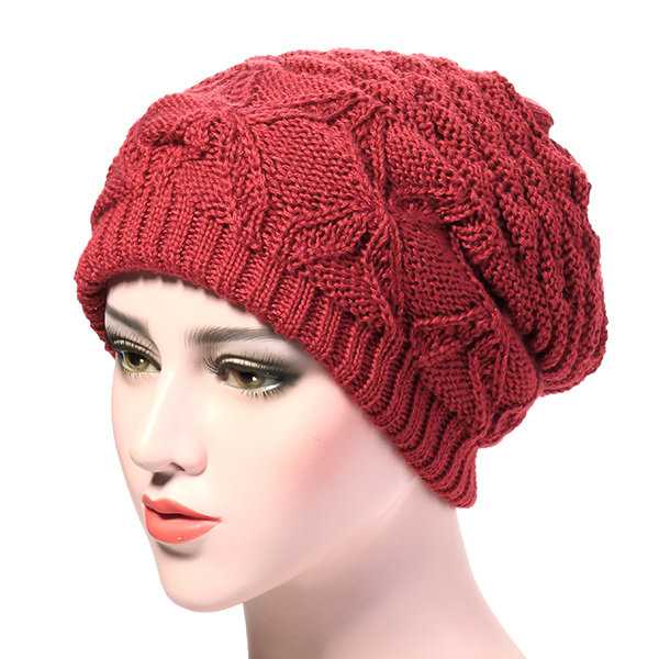 Double knit beanie hat pattern