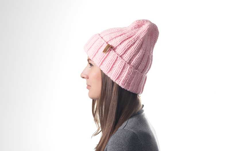 Double knit beanie hat pattern
