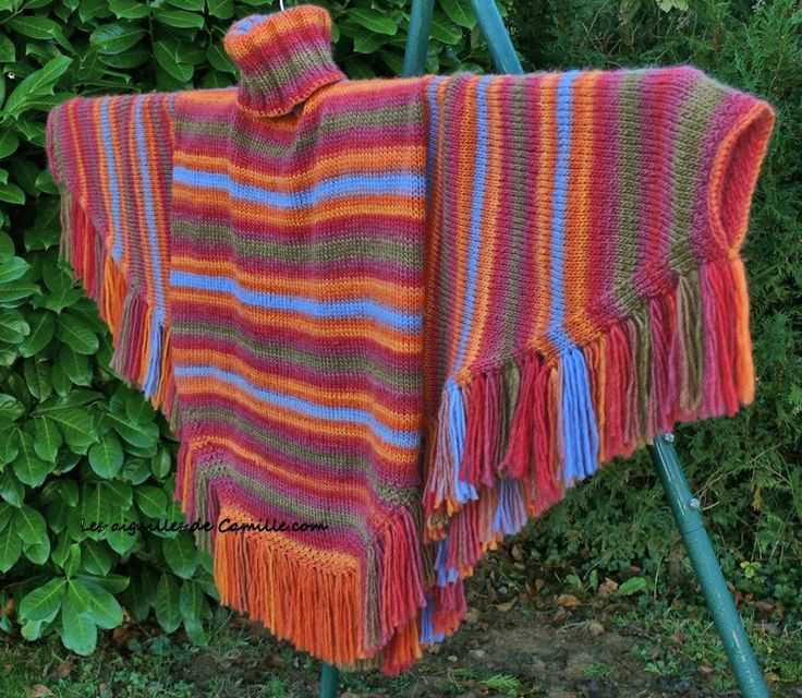 Double knit poncho pattern