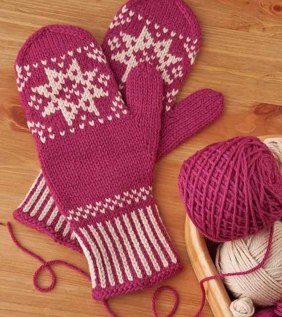 Mittens knitting pattern free