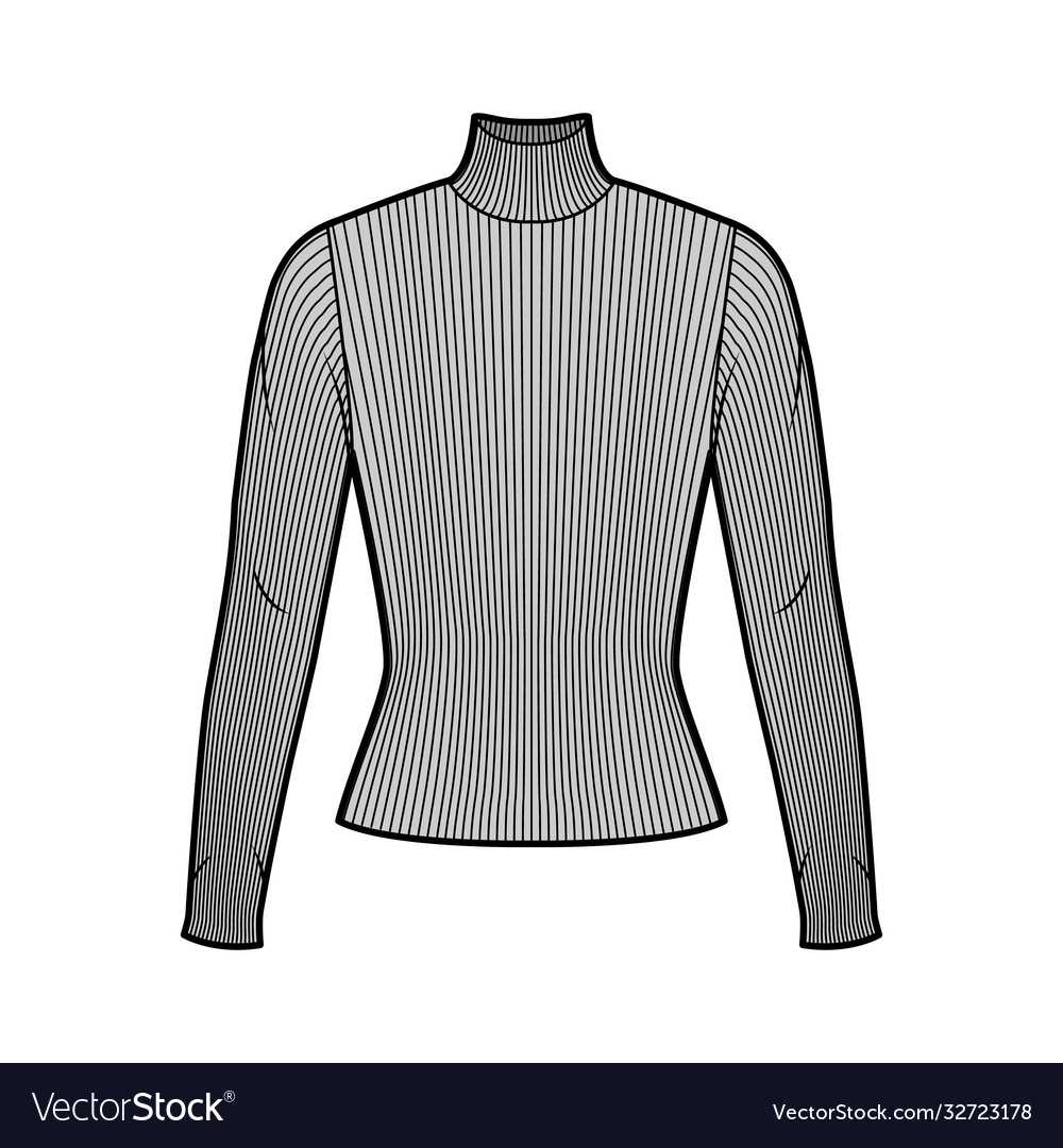 Drop shoulder knit sweater pattern