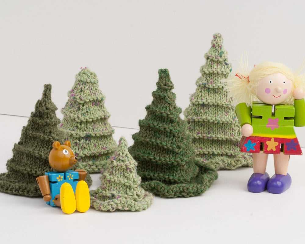 Knitted christmas tree decorations patterns