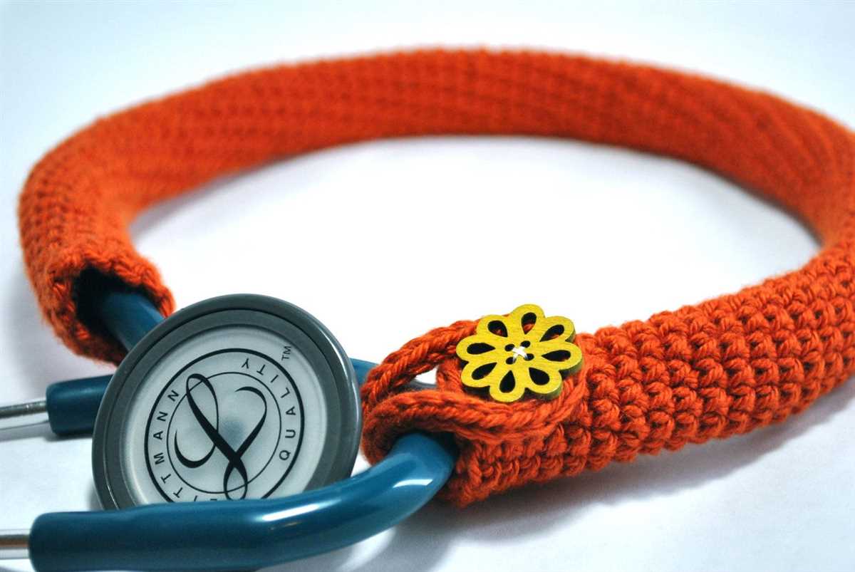 Knit stethoscope cover pattern
